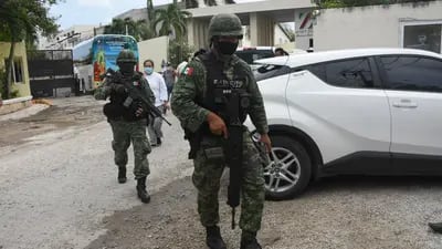 La Secretaría de la Defensa Nacional dijo en un comunicado que Rosalinda “N” fue detenida el lunes con ayuda de varias agencias