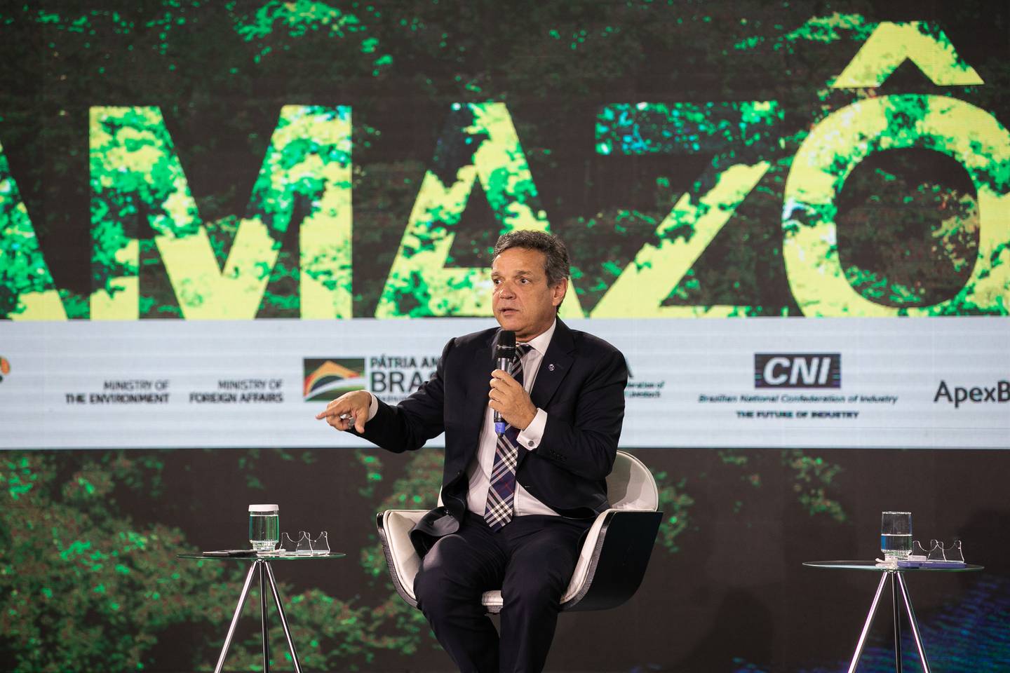 Caio Paes de Andrade, secretário de Desburocratização do Ministério da Economia, durante a COP 26, em novembro de 2021