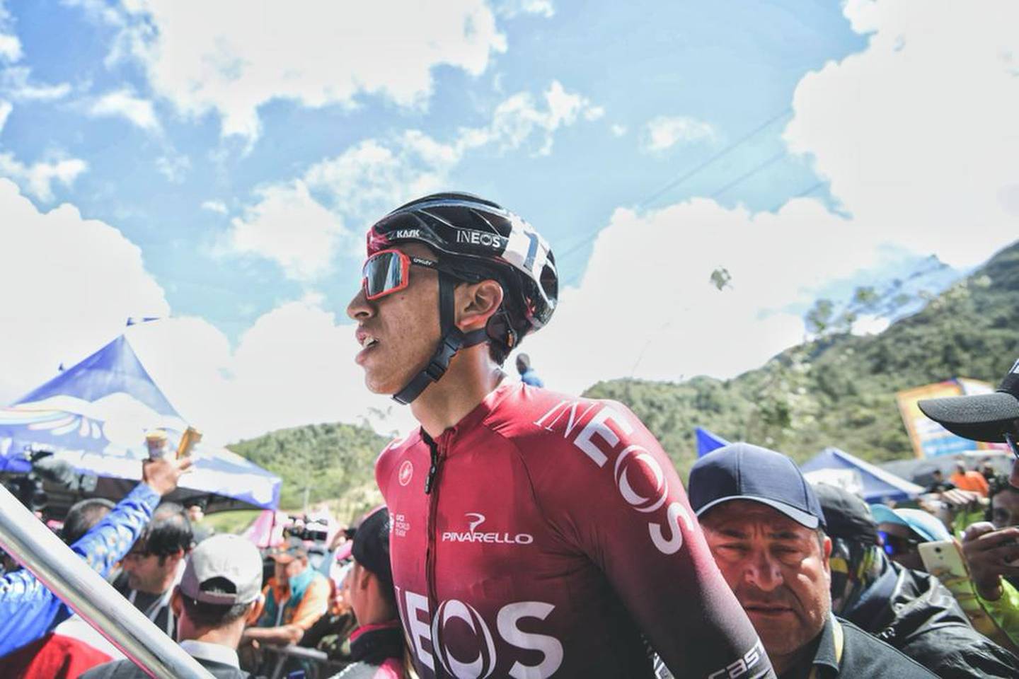 El ciclista colombiano expresó su inconformidad con Ramo y su publicidad Egansito al señalar que dicho homenaje no contó con su autorización o la de su equipo.