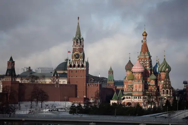 Imagen del Kremlin, en Rusia