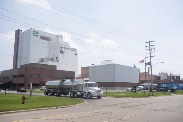 La fábrica de Abbott Nutrition en Sturgis, Michigan, Estados Unidos, el jueves 19 de mayo de 2022