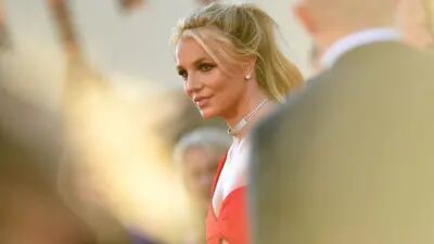 Britney Spears en la premier de Once Upon a Time....