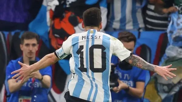 El argentino ganó la Copa del Mundo en Catar 2022.