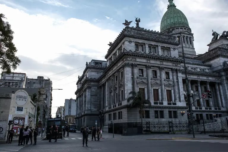 Edificio del Congreso en Buenos Aires, Argentinadfd