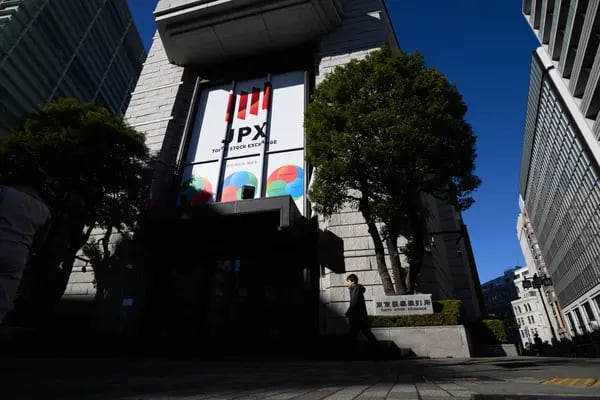 La Bolsa de Tokio (TSE), operada por Japan Exchange Group Inc. (JPX), en Tokio, Japón, el jueves 4 de enero de 2024.