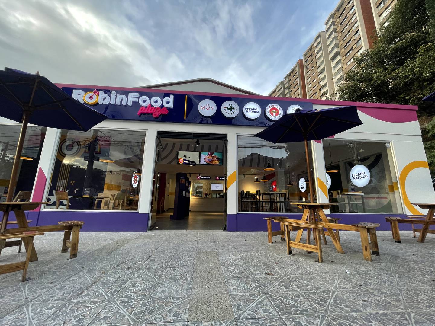 Una de las sedes de RobinFood en Colombia