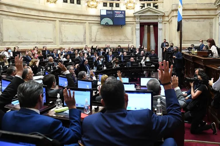 La Cámara alta aprobó el proyecto que reforma al Consejo de la Magistratura Foto: Celeste Salguero/Senado.dfd