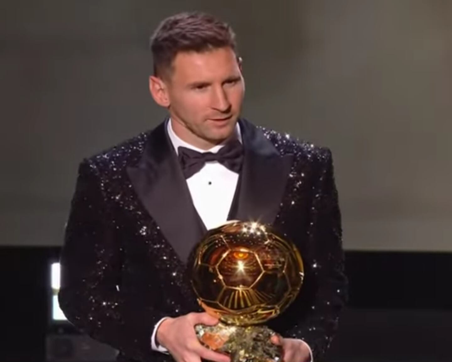 El capitán de la selección argentina y jugador del PSG obtuvo su séptimo balón de oro.