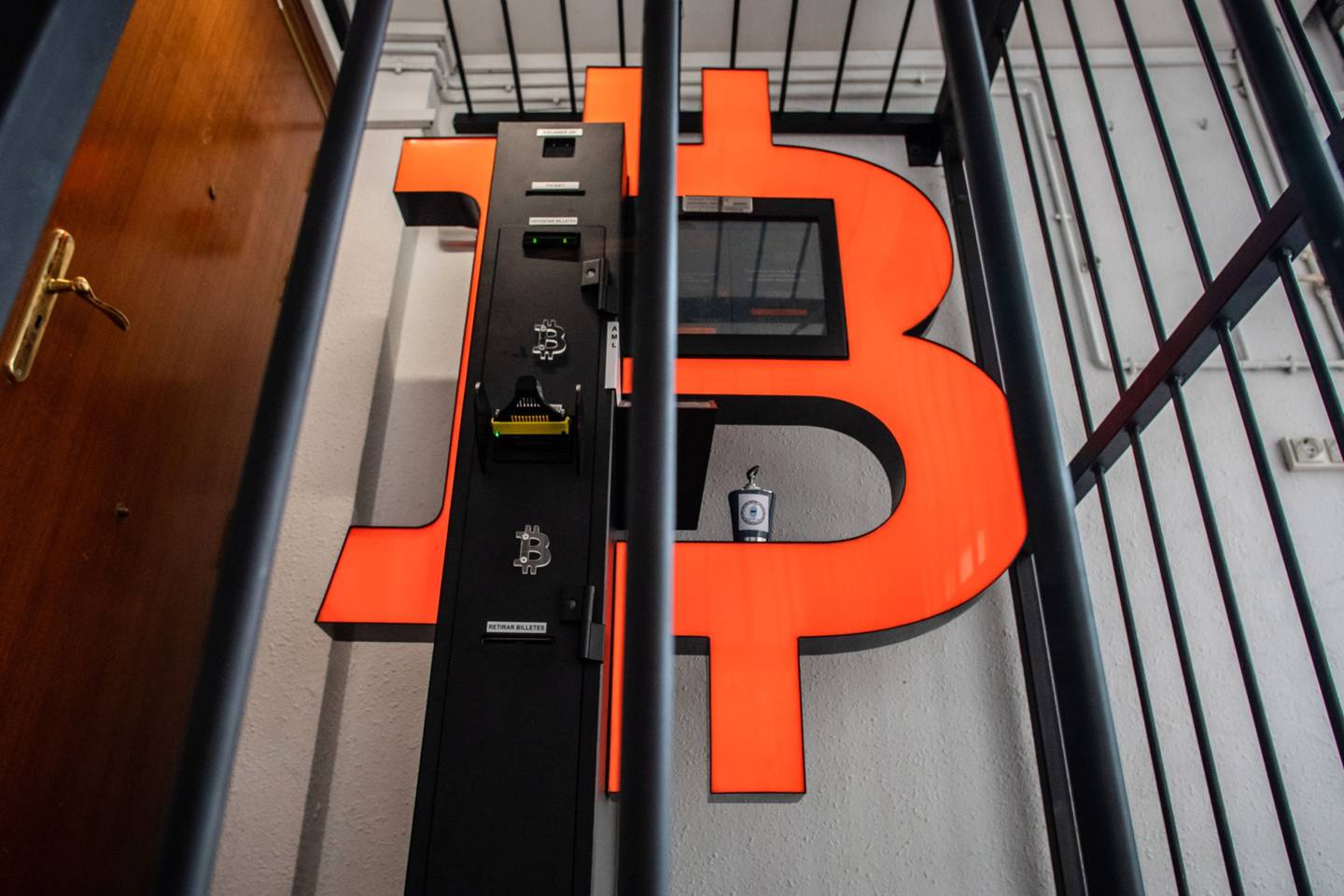Maquina de bitcoin en Barcelona