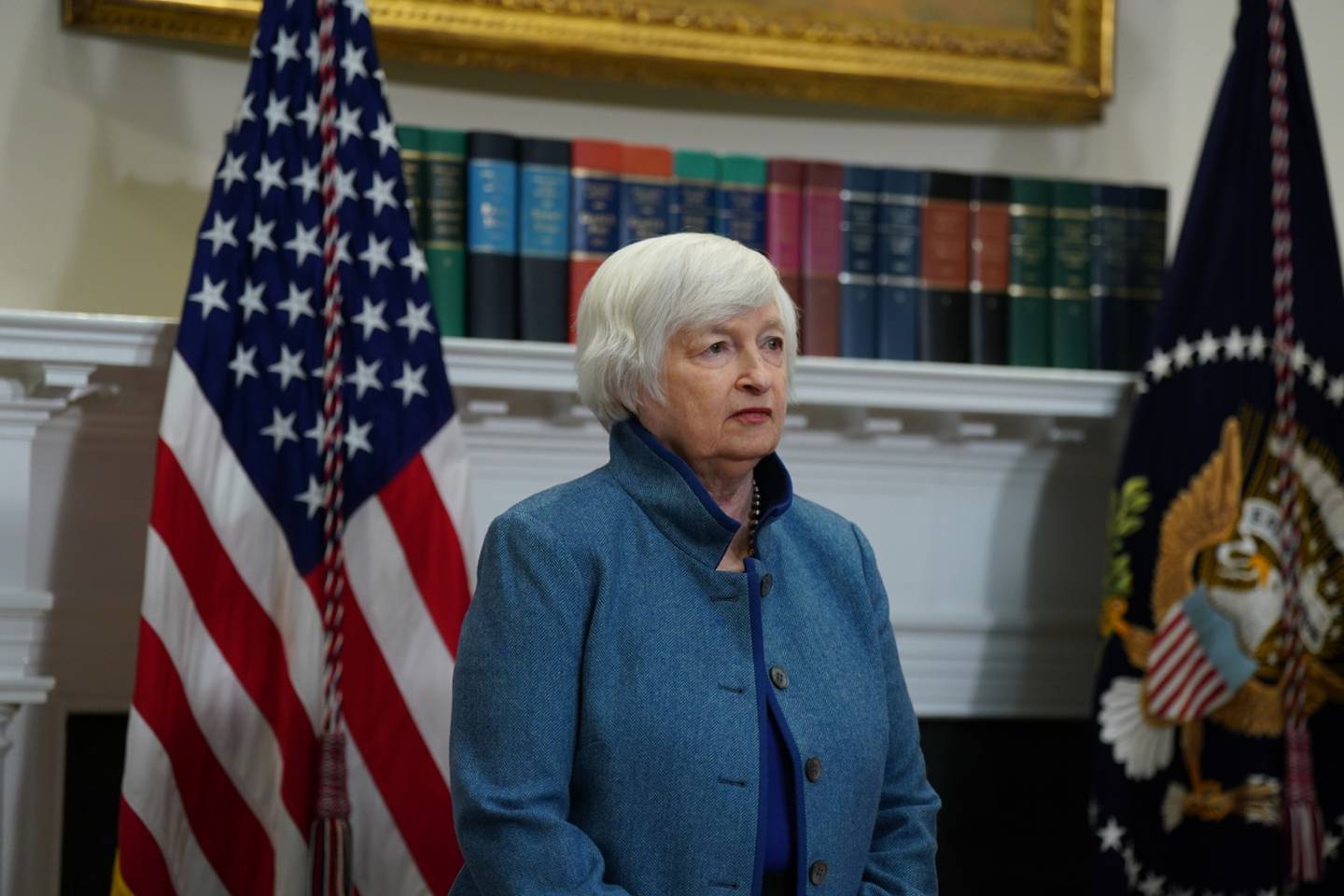 La secretaria del Tesoro de EE.UU., Janet Yellendfd