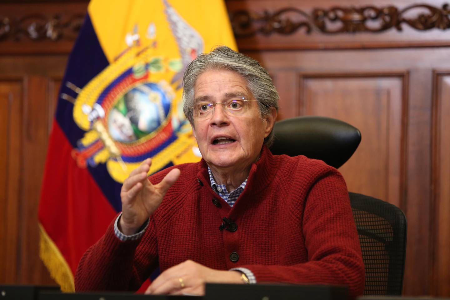 El presidente Guillermo Lasso hizo el anuncio en una cadena nacional.