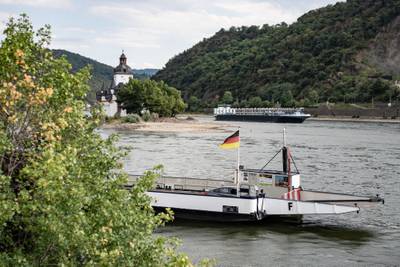Se prevé que río Rin se mantenga bajo en punto clave durante los próximos díasdfd