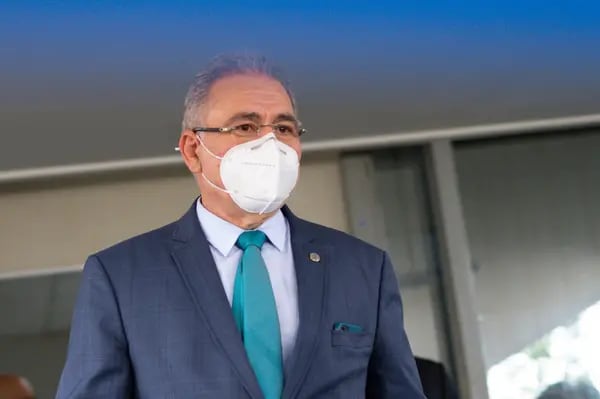 Ministro de Salud de Brasil, Marcelo Queiroga