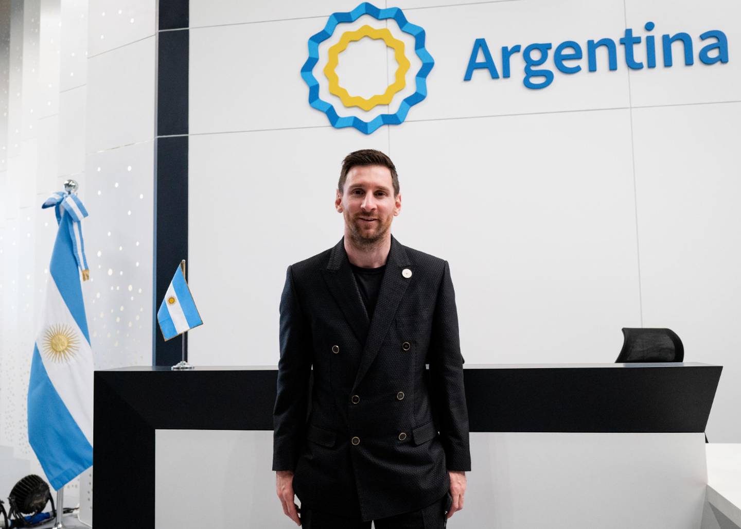 Messi en Dubai. El astro argentino viajó al país de Medio Oriente luego de disputar la fecha 18 de la Ligue 1.