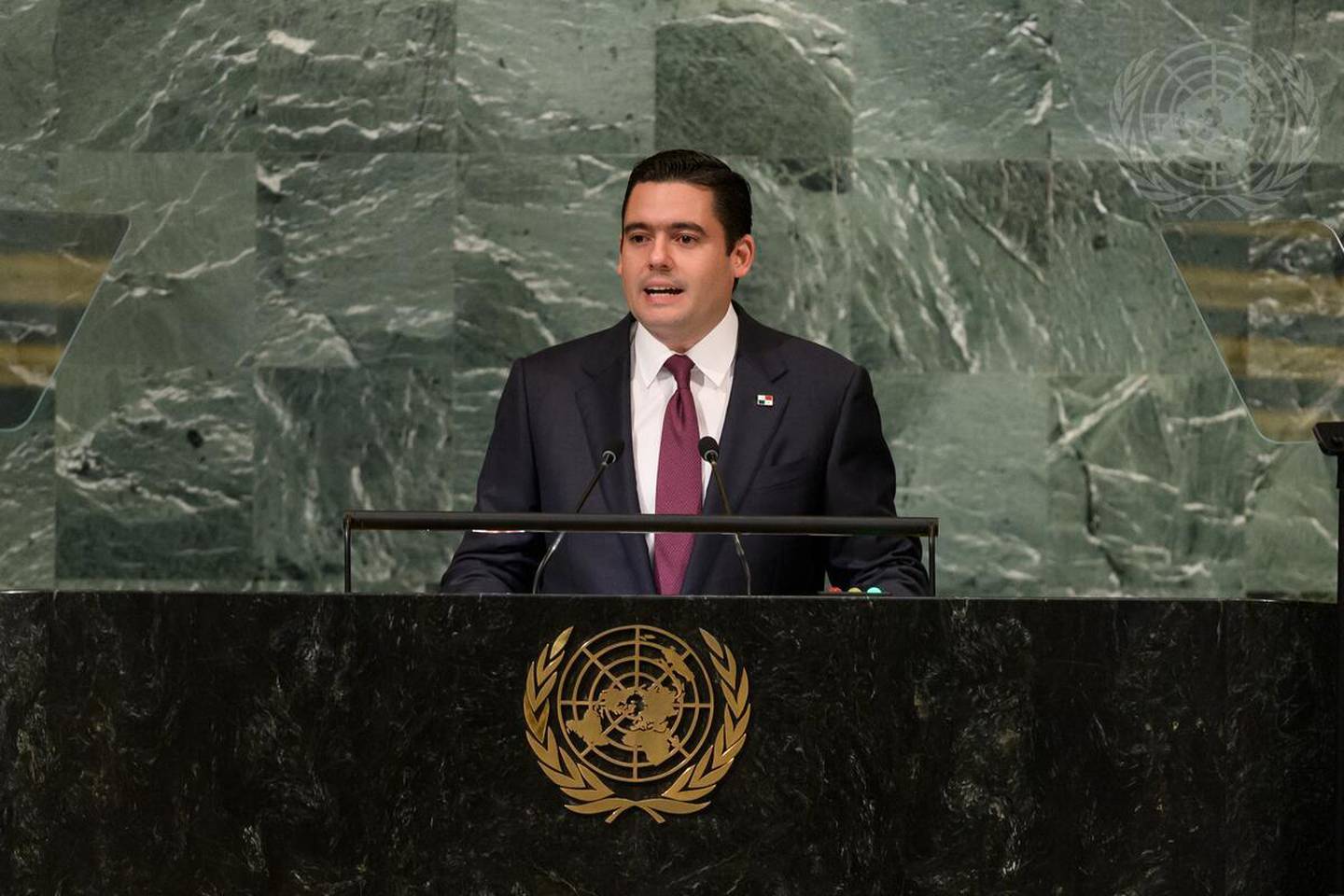 Carrizo representó al país en la 77° periodo de sesiones de la Asamblea General de la Organización de Naciones Unidas (ONU)