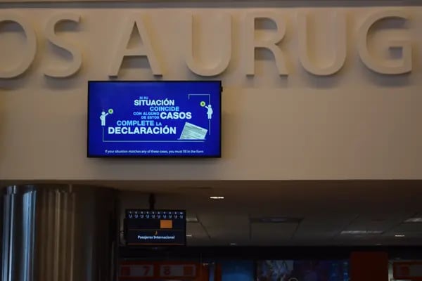 El Aeropuerto de Carrasco es uno de los principales lugares de ingreso a Uruguay. Foto: Dirección Nacional de Aduanas.