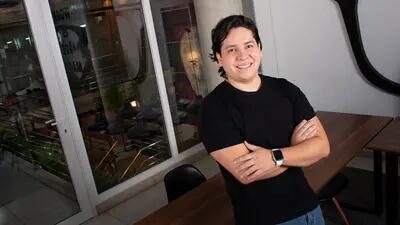 Ariel Revollo, un joven boliviano que ocupa el cargo de CEO de la compañía y es también uno de los creadores.