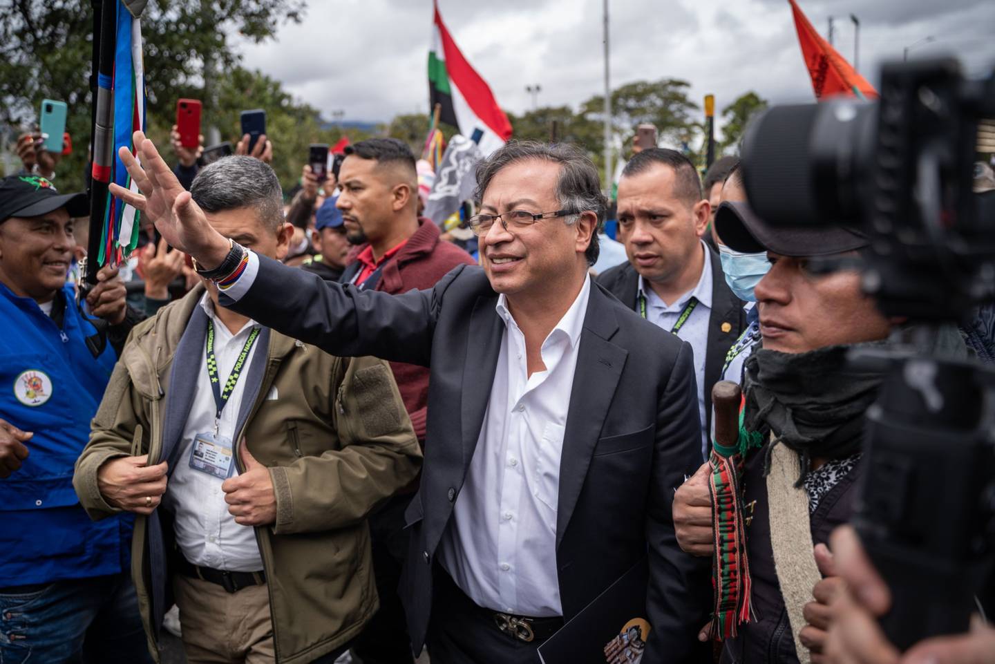 Gustavo Petro assumes control of an economy with government debt near record levels.