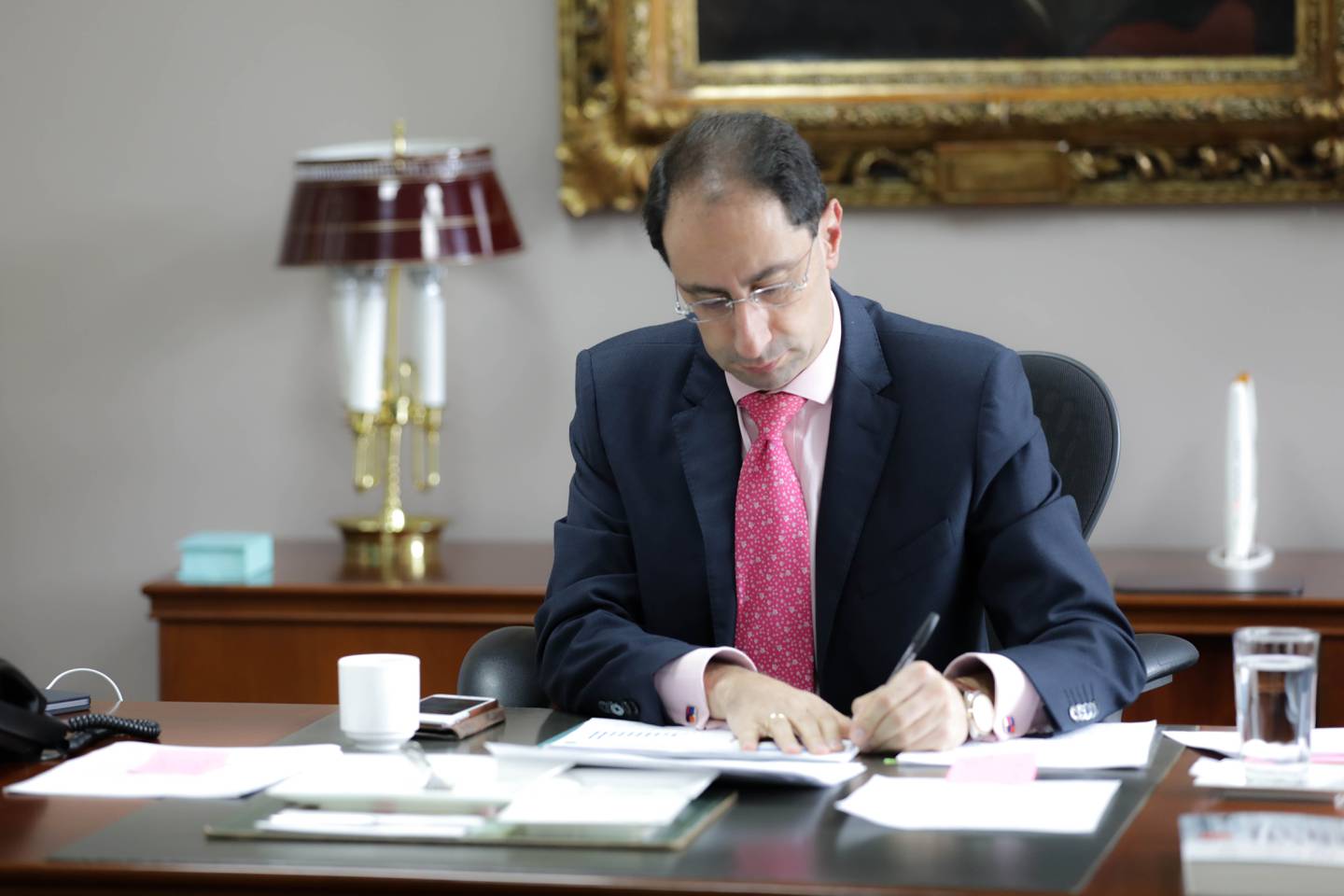 José Manuel Restrepo, ministro de Hacienda de Colombia.