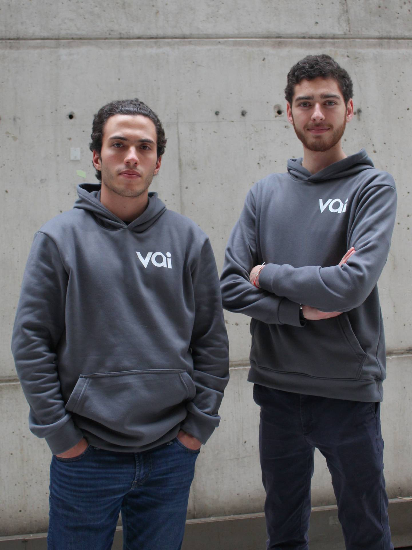De izquierda a derecha Roberto Amaya, director de Operaciones y cofundador de Vai, y Andrés Noero, director ejecutivo y cofundador de Vaidfd