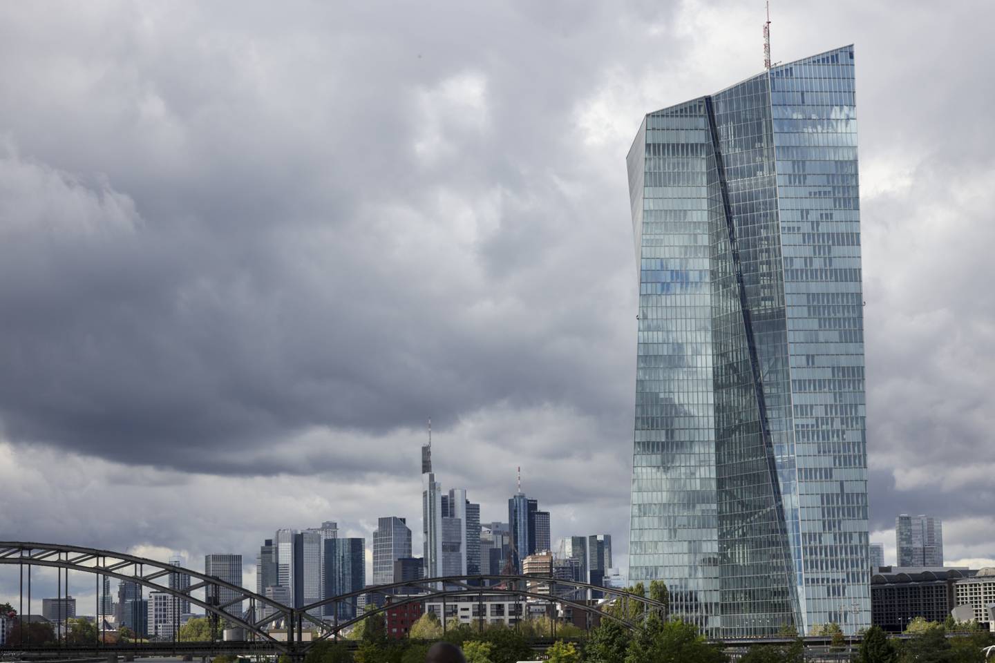 La sede del Banco Central Europeo (BCE) en Fráncfort, Alemania, el jueves 8 de septiembre de 2022.