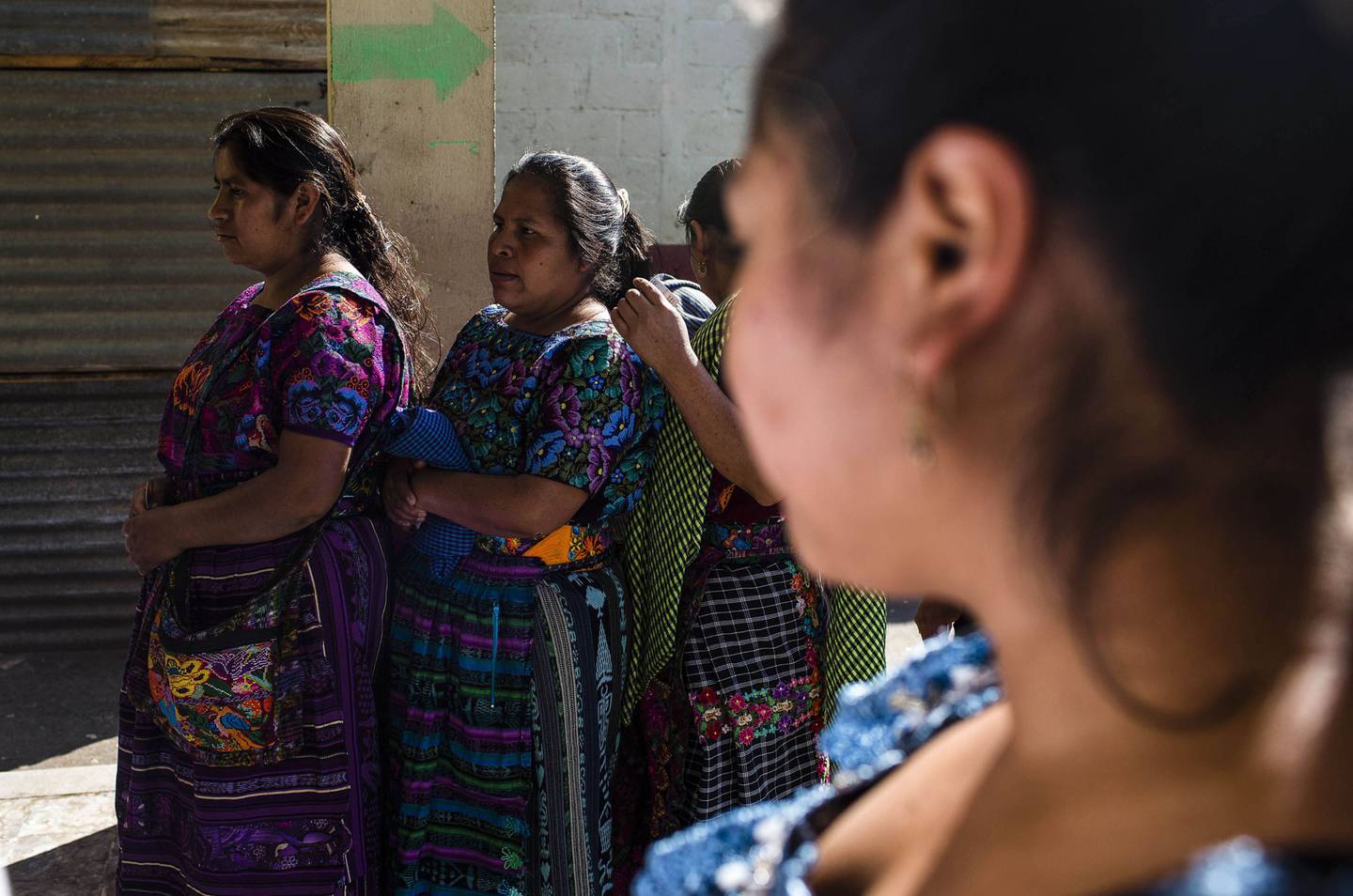 Foto de mujeres guatemaltecas.