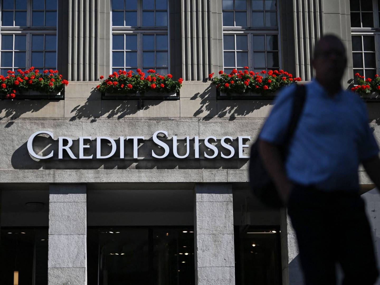 El logo de Credit Suisse Group