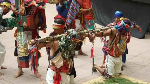 Guatemala declaró Patrimonio Cultural a Los Gateadores de San Andrés Sajcabajádfd