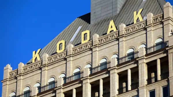 Kodak, ex-gigante da foto, tem novo desafio: uma sobra de US$ 1,2 bi em pensãodfd