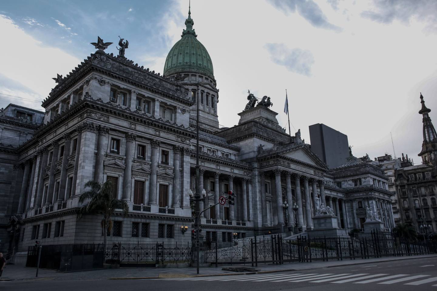 El Congreso de Argentina. Las elecciones legislativas definirán la composición de las dos cámaras del Congreso.dfd