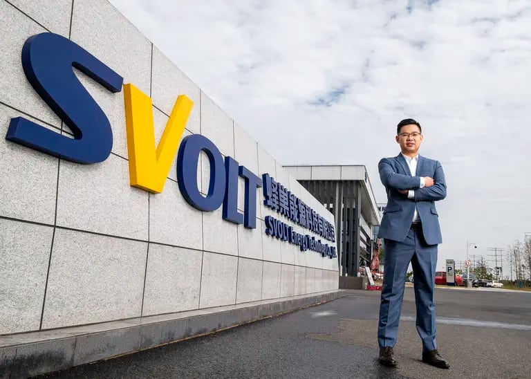 Presidente do conselho da SVolt, Yang HongxinFonte: SVolt Energy Technology Co.dfd
