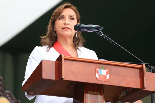 Peru's president, Dina Boluarte