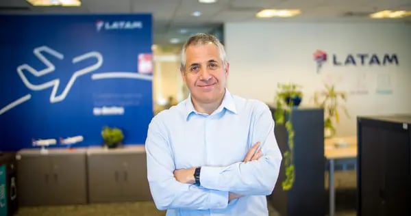 Roberto Alvo, CEO de Latam, ocupa ese cargo desde 2020. Cortesía: Latam