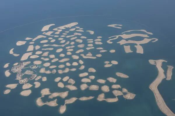 Filhos de bilionário de Dubai querem ressuscitar ilhas em formato de mapa-múndidfd