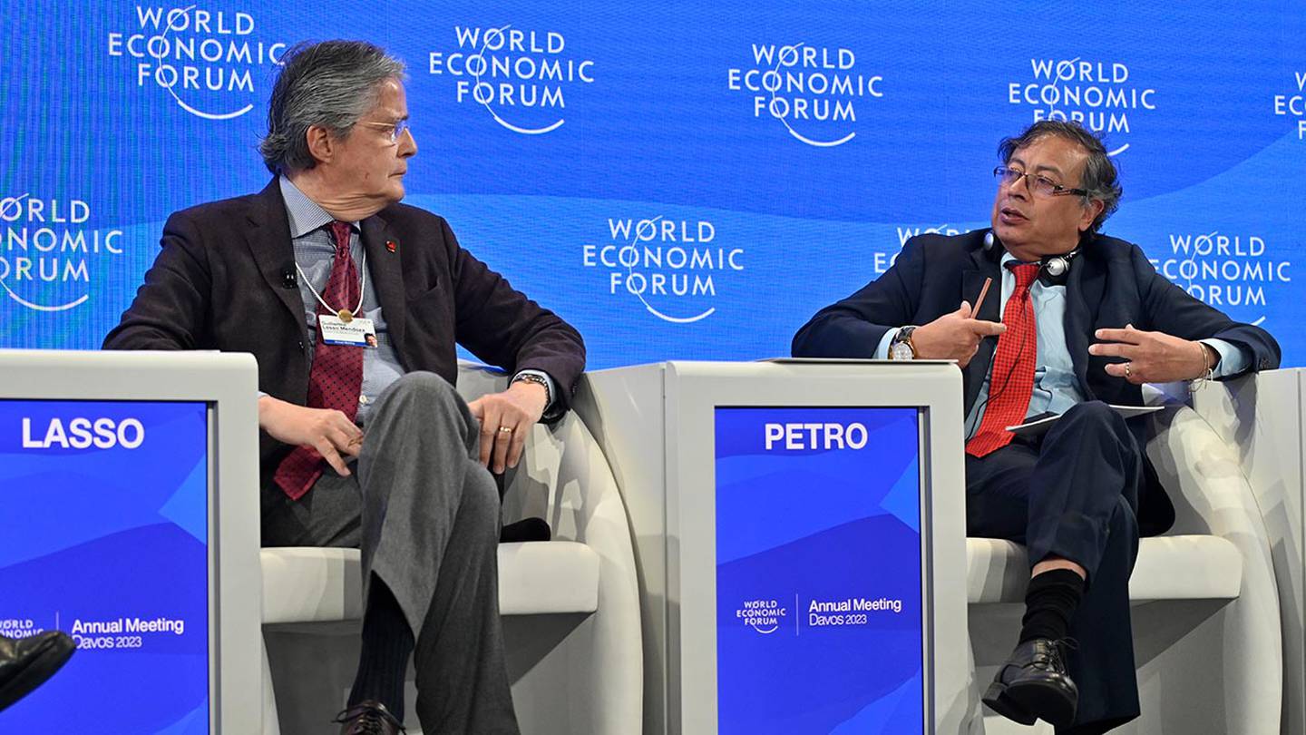 ‘Queremos pasar de una economía extractivista a una productiva, basada en energías limpias y en la tierra’: Presidente Petro en WEF