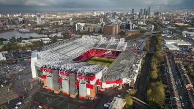 El estadio Old Trafford, del Manchester United