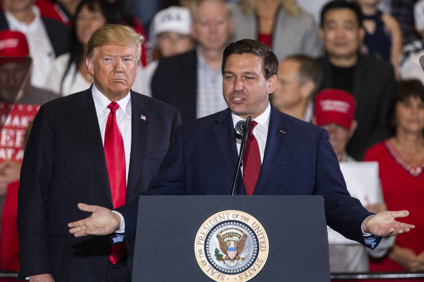 Ron DeSantis has a plan to outmaneuver Donald Trump: Push Florida — and the Republican party — further to the right than ever.