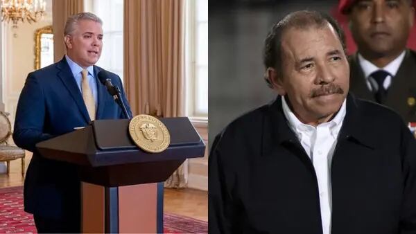 Iván Duque y Daniel Ortega