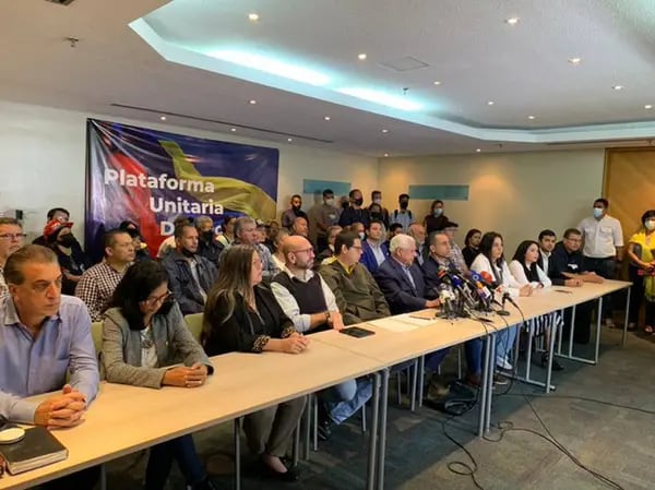 La oposición venezolana anunció primarias para 2023 / Foto El Pitazo