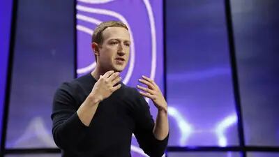 Mark Zuckerberg, director general y fundador de Facebook Inc., habla durante la cumbre tecnológica Silicon Slopes en Salt Lake City, Utah, Estados Unidos, el viernes 31 de enero de 2020.