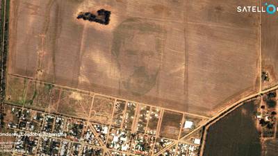 Desde el espacio: Satellogic captura retrato de Messi en un campo cordobésdfd