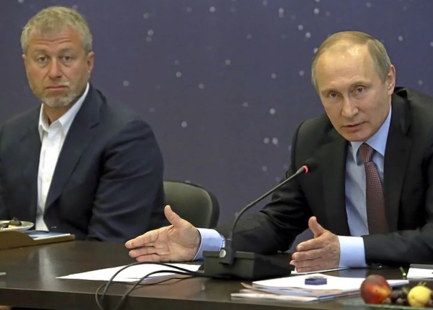 Vínculos íntimos: Roman Abramovich y Vladimir Putindfd