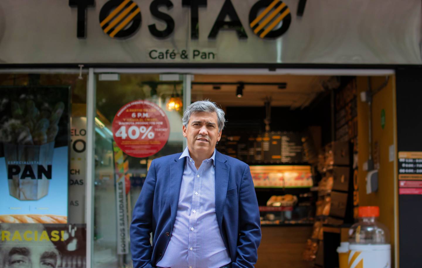 Orientador general de Tostao’ Café & Pan, Helder Jacinto