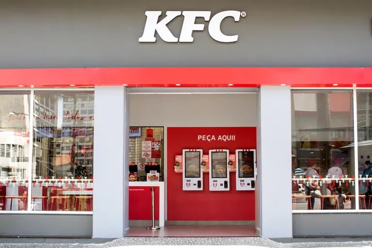 Loja da KFC no Brasil, marca que é operada no país pela IMC (Foto: Divulgação)dfd