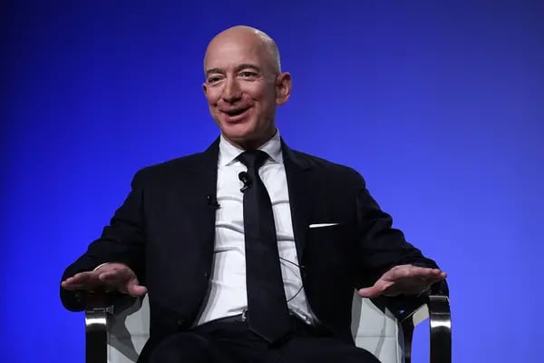 Jeff Bezos, fundador e presidente do conselho da Amazon