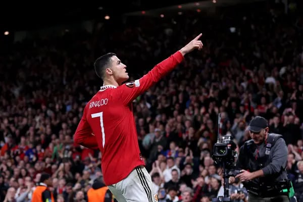 Cristiano Ronaldo se desligó del Manchester United. Fotógrafo: Naomi Baker/Getty Images