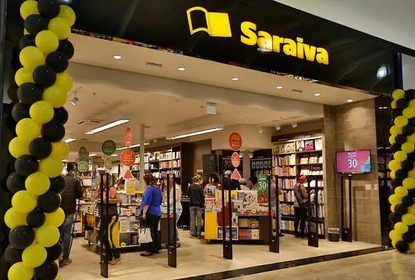 Loja da Saraiva em shopping: últimas unidades foram fechadas enquanto a rede de livrarias passa pelo processo de recuperação judicial