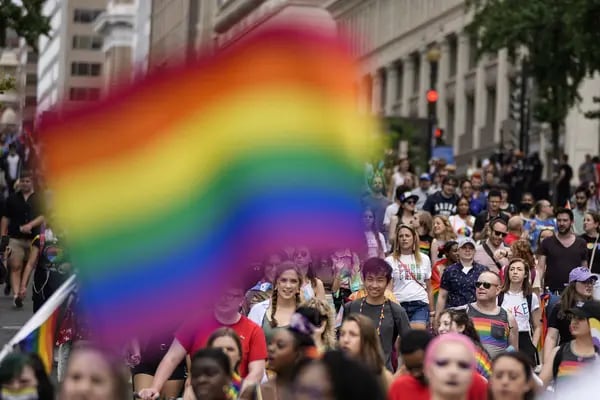 Marcha por el orgullo gay. Comunidad LGBTQ en Washington, DC. (Photo by Drew Angerer/Getty Images) Photographer: Drew Angerer/Getty Images North America