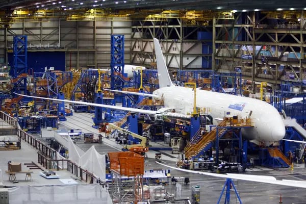 Inside the Boeing Co. 787 Assembly Plant