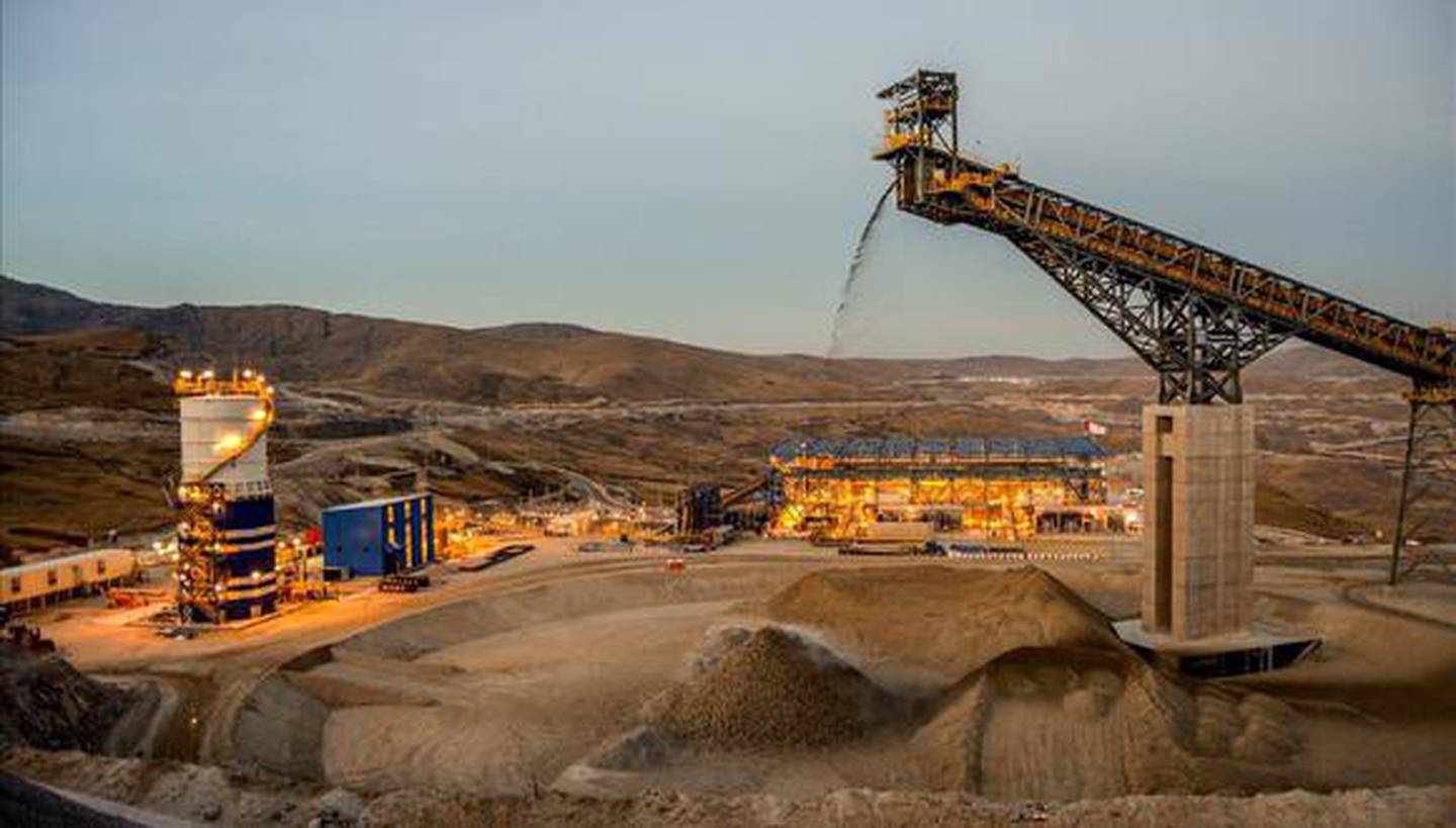 La mina de cobre Las Bambas, controlada por la china MMG Ltd.